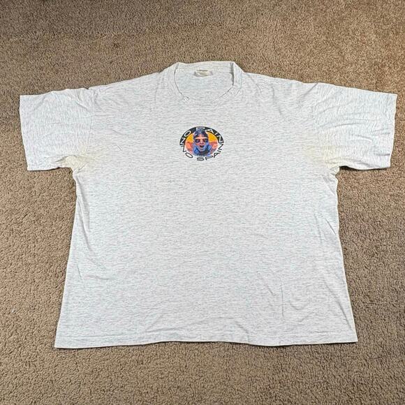 VTG 90s Speedo No Pain No Spain Swim Team T-Shirt USA Olympics Graphic Tee Med - Picture 1 of 8